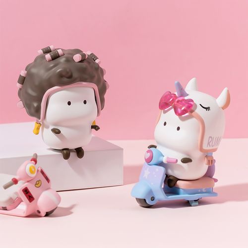 miniso名创优品萌力星球tutu车系列盲盒