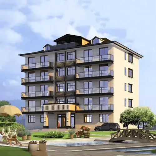 新中式五层别墅设计图效果图