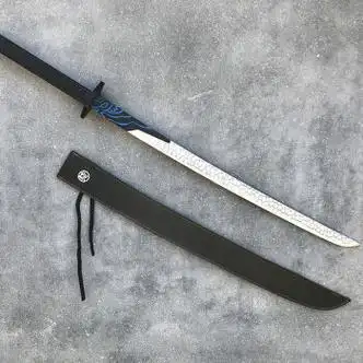 miflame官方甄选刺客伍六七魔刀千刃大号儿童玩具刀剑木质cos道具木刀