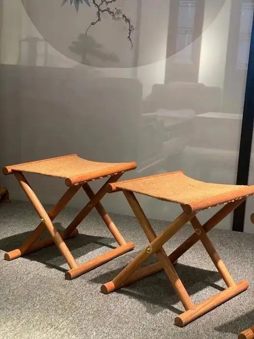 休闲折叠凳红木