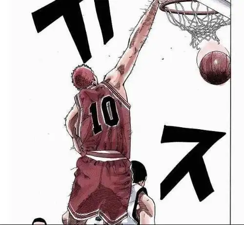 【18】樱木花道位置:pf荣誉,神奈川篮板王(可能)评价:全国四强级球队