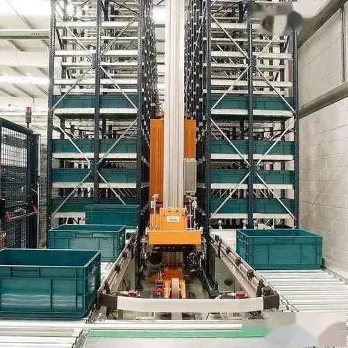 (1)垂直旋转式货架回转式货架按其回转方式可分为垂直回转货架和水平