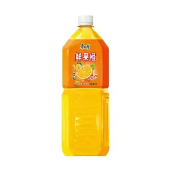 康师傅 鲜果橙 鲜果橙汁味饮品水果味饮料 2l*6瓶 整箱装(新老包装