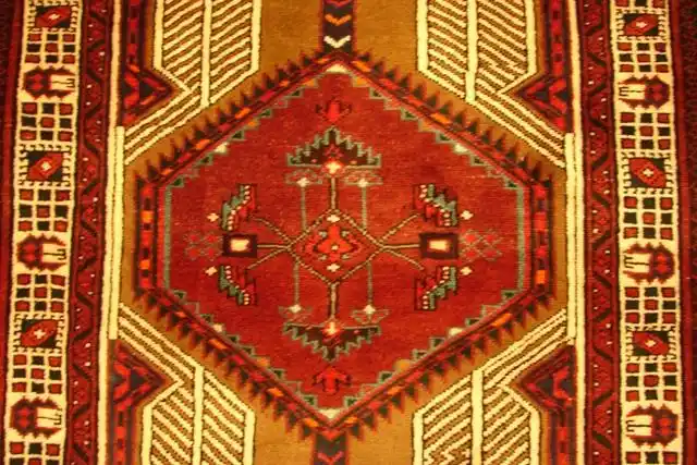 camel color 3x7 persian talish karajeh rug