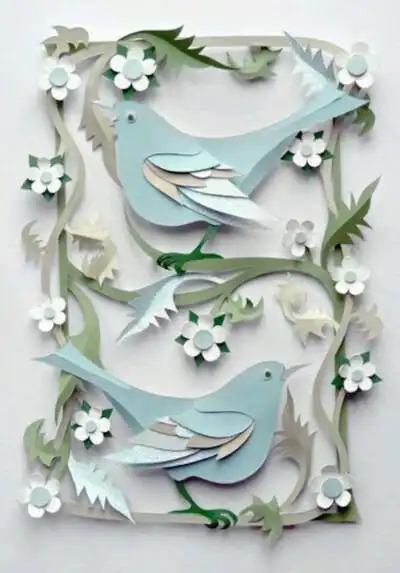 剪纸纸浮雕图片大全