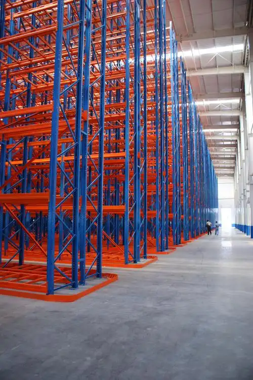 厂家直销仓储货架山东立仓窄巷道货架-「仓储货架」-马可波罗网