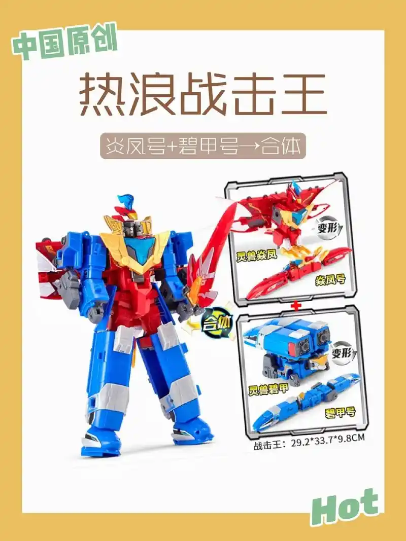 巨神战击队轨道先锋系列大合体来啦!