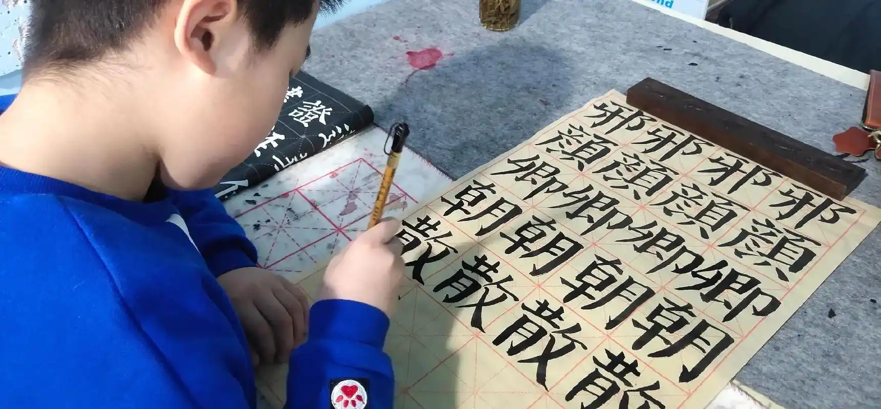 张刚书画课堂记录点滴成长