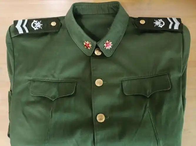 老爸曾经穿过的87式陆军常服