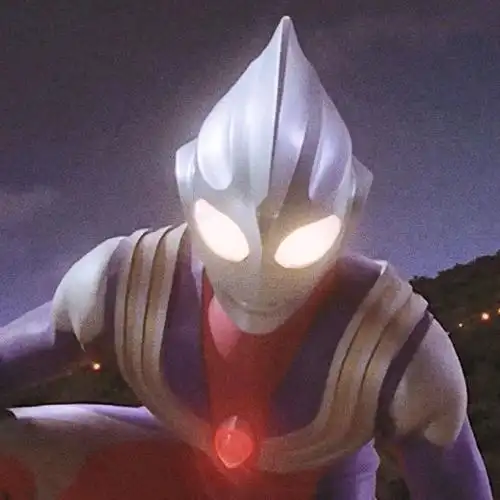 迪迦奥特曼大古丽娜情侣头像