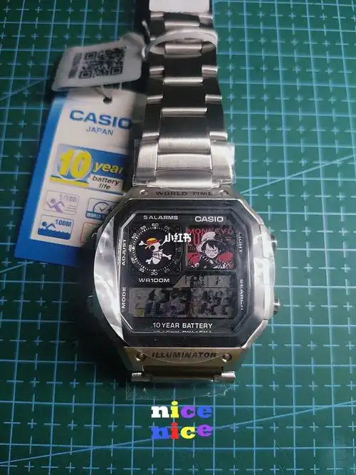 卡西欧ae1200改海贼王主题