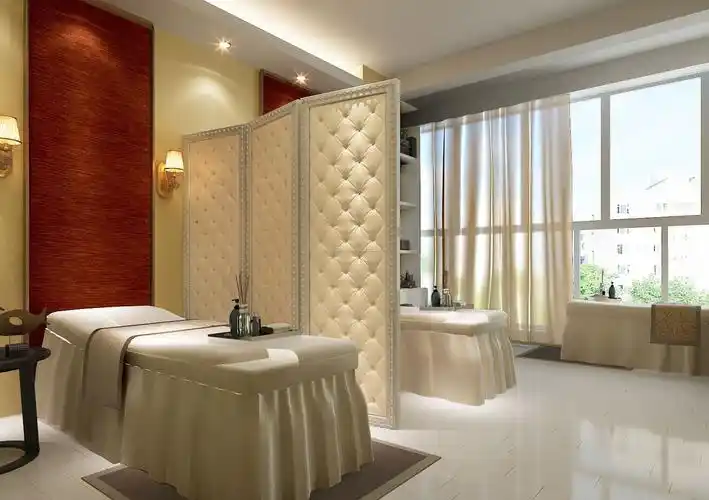 欧式美容院隔断装修效果图大全2022图片