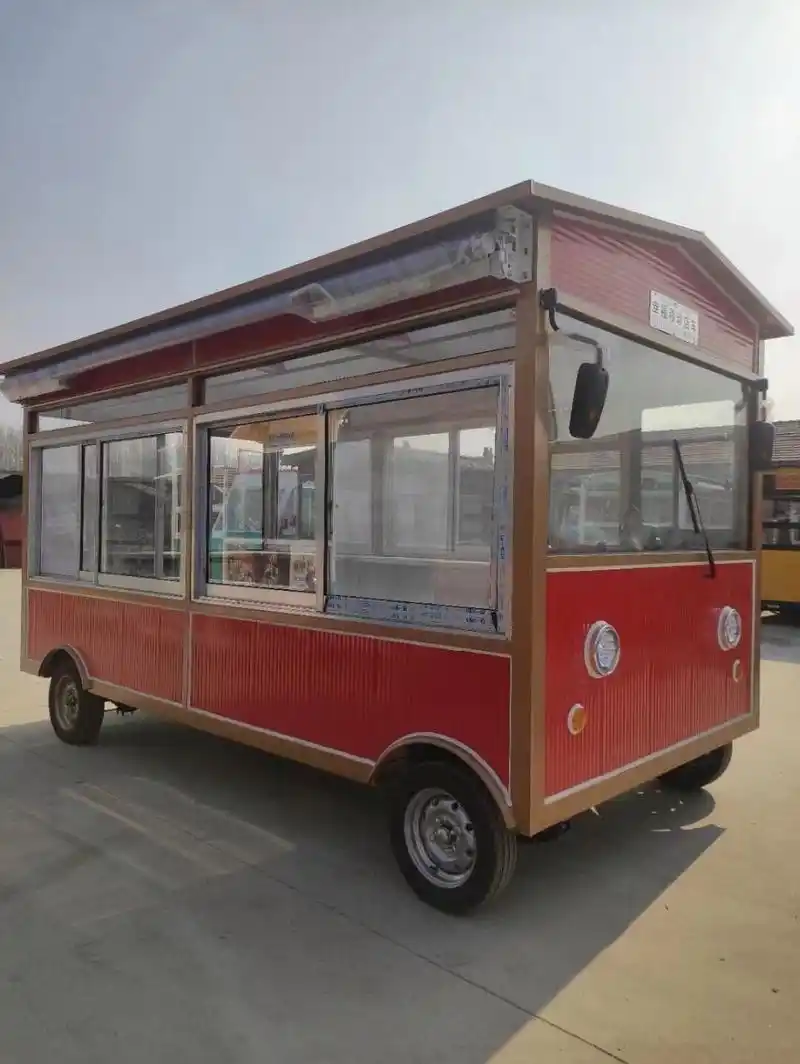 卤菜熟食车 4*2米卤菜熟食车图片展示