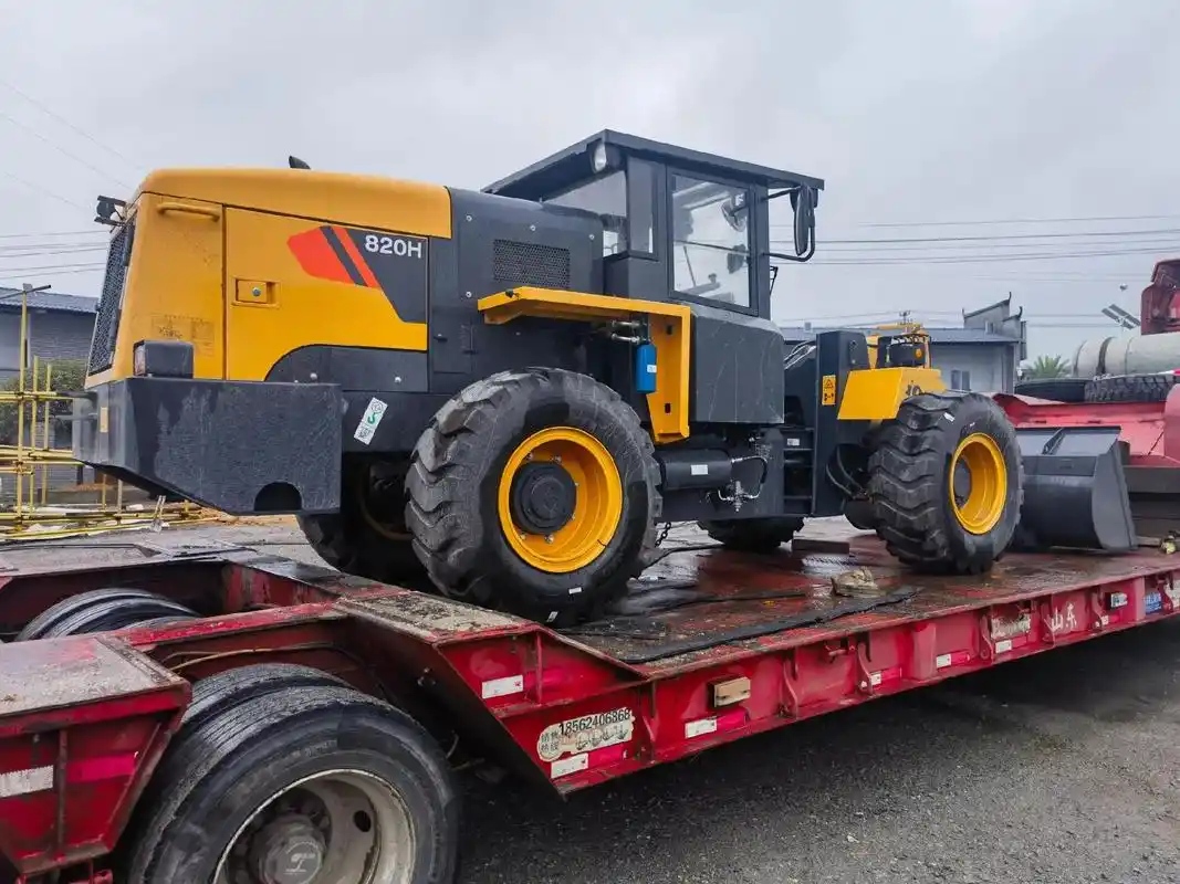 820h集装箱专用装载机.柳工820h集装箱专用机,先导,空 - 抖音
