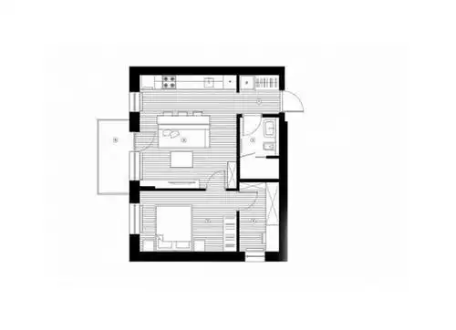 55平米的房子装修多少钱?现代风格一居室设计说明!-金蝉南里装修