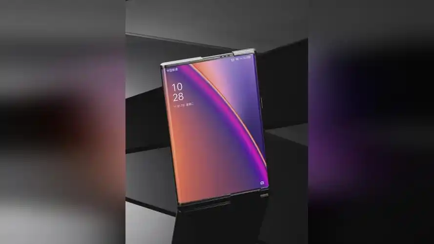oppox2021卷轴屏手机实机视频