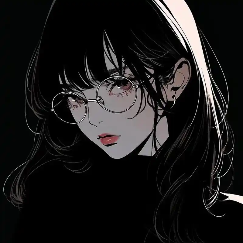 喜欢暗黑风格么?女生酷飒头像 御姐范儿