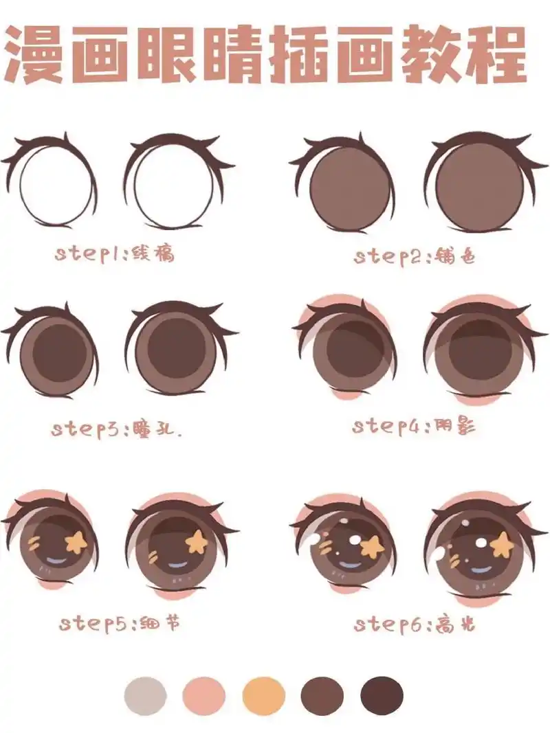 96今天练宝子们画一个炒鸡可爱72炒鸡简单的: 「q版漫画人物眼睛