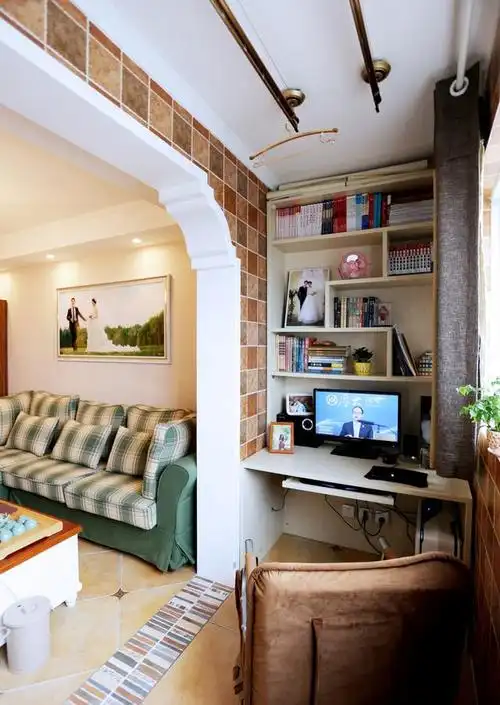 阳台装修图大全简单实用(家里瞬间多出一间房)(6)