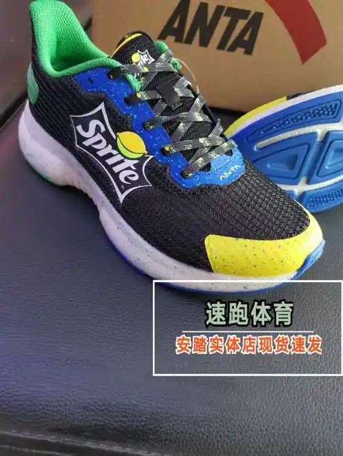 安踏bubble泡泡跑步鞋女夏季新款超轻透气情侣跑步鞋