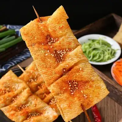 豆腐干豆皮串豆干串麻辣烫关东煮串人造豆腐皮豆制品干货自热火锅