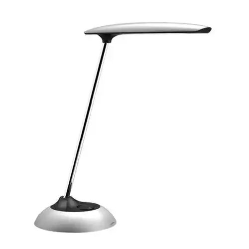 欧普照明(opple) led台灯学生学习工作床头灯 和悦8瓦银色暖白光可调