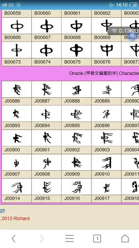 中字甲骨文怎么写