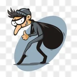 安全防盗防偷海报设计素材