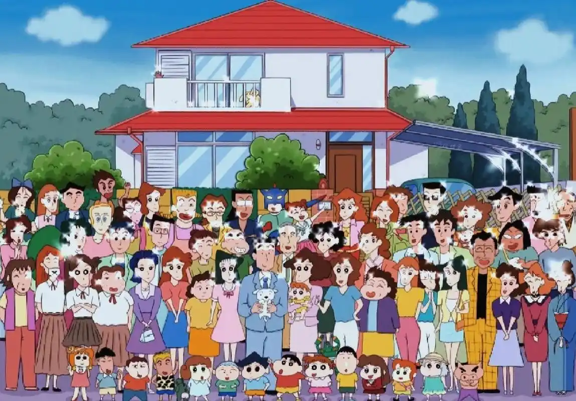 可爱的蜡笔小新大集合壁纸 那么可爱的蜡笔小新全家壁纸图不会还没有