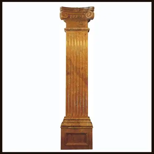 供应大理石罗马柱门框装饰梅花柱柱 奢华气派欧式柱子定制