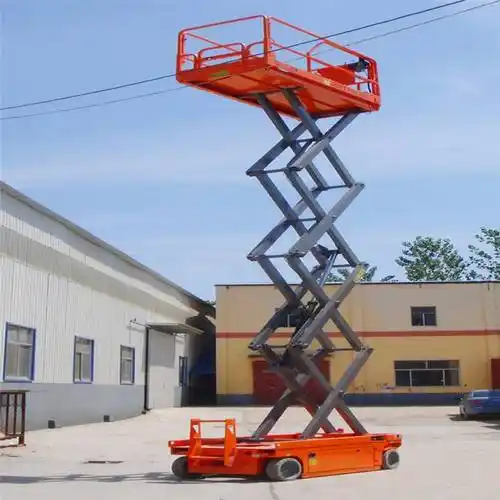 临沂10米全自行走式升降机移动式升降平台高空作业平台