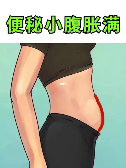 便秘肚子经常胀的不行01 稍微一吃东西就腹胀难受小腹突出蛮明显的