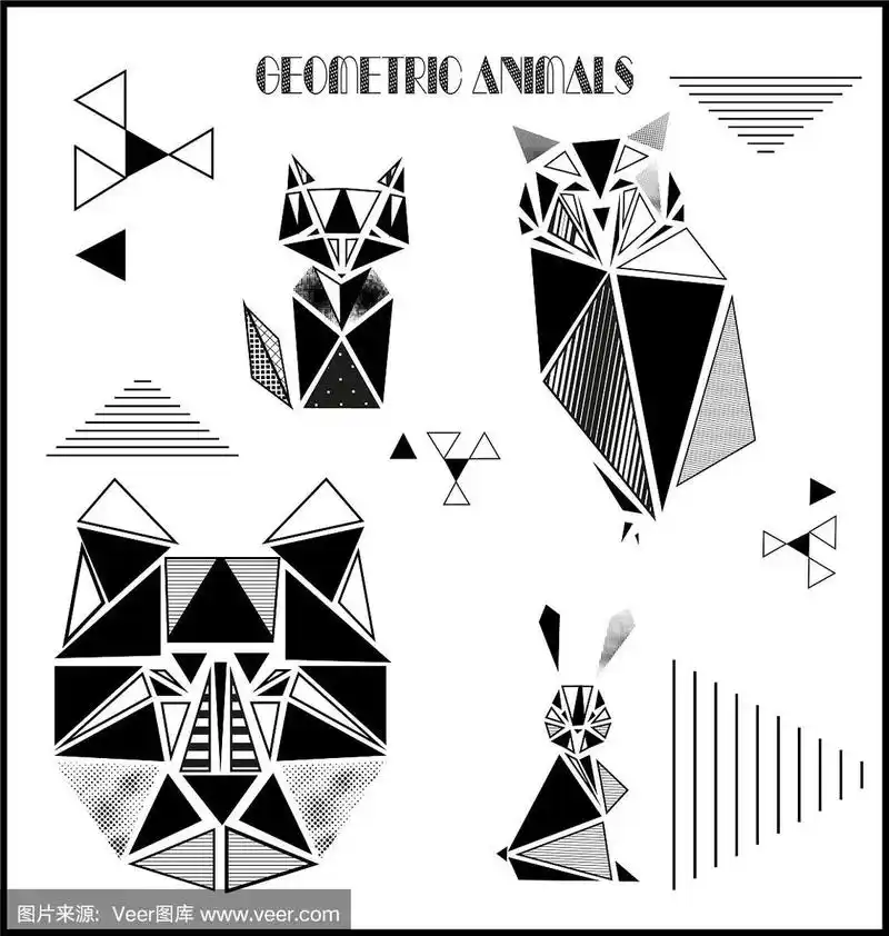 几何的动物
