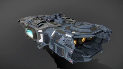 pbr-科幻运输舰 攻击舰 战斗机 飞船 护卫舰