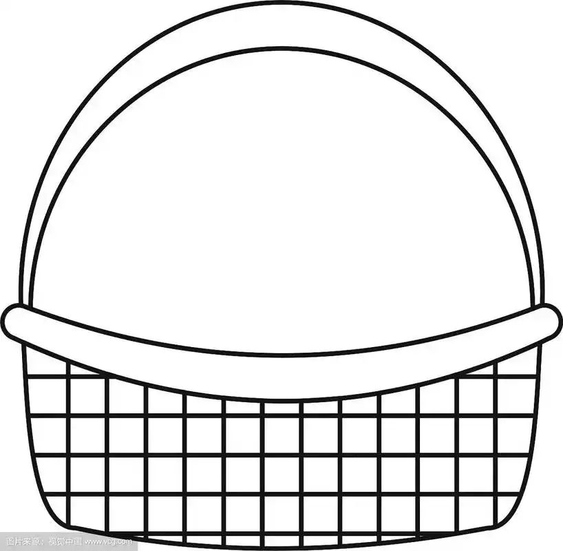 农场篮子图标轮廓风格