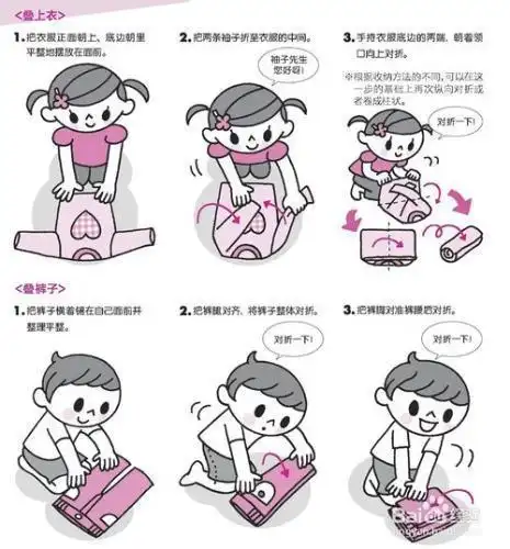 的衣服简笔画幼儿园叠衣服步骤简笔画儿童自己叠衣服简笔画毛衣怎么画