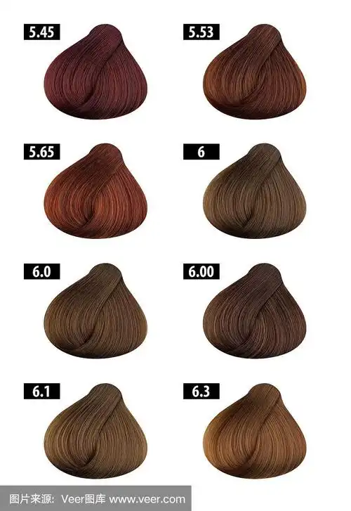 染发剂,颜色表,颜色编号4