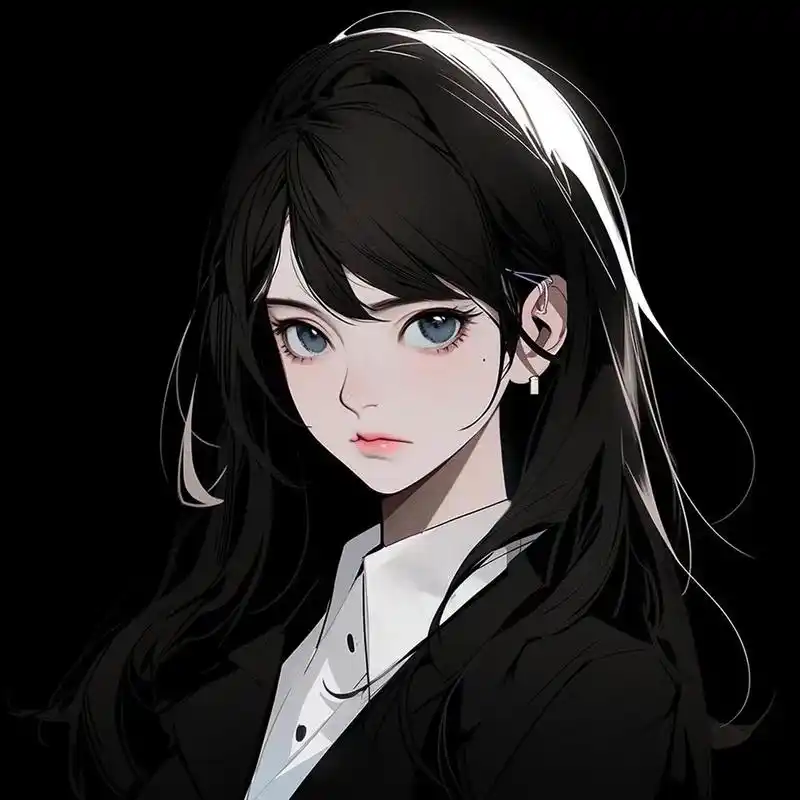 喜欢暗黑风格么?女生酷飒头像 御姐范儿