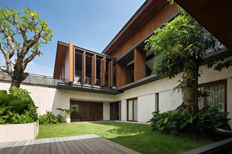 axial studio | 800㎡,印尼造热带大地色调乡村别墅-设计风向