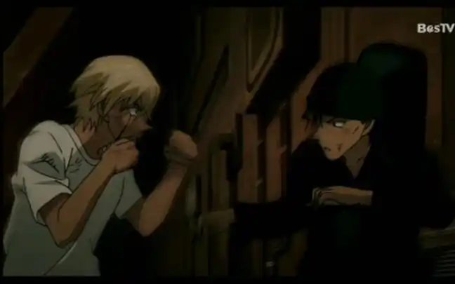 赤井秀一安室透纯黑的噩梦里两大帅哥的对决他俩什么时候才能和好呀