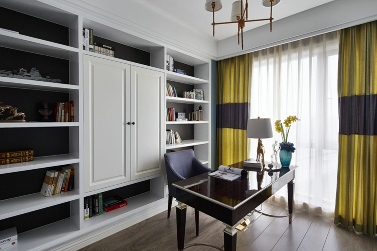 好莱客书柜设计_土巴兔装修效果图