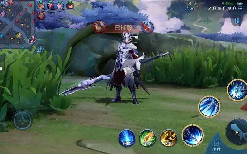 王者荣耀赵云龙胆皮肤3d视角展示 大招特效不错