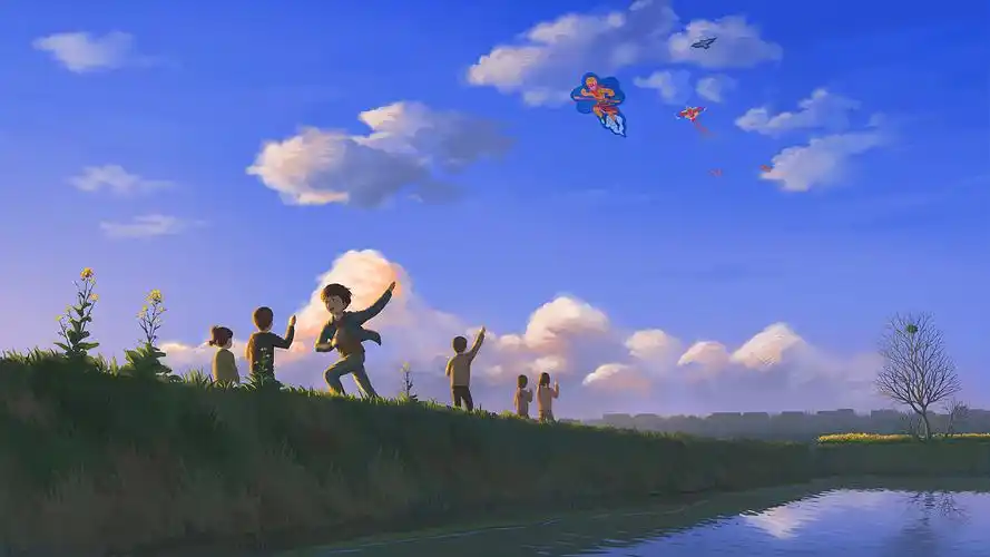 童年回忆壁纸福利明信片