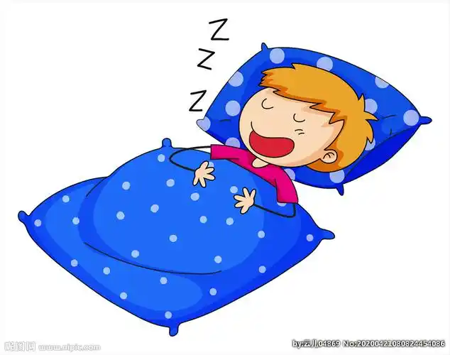 小朋友睡觉简笔画 幼儿园小朋友睡觉简笔画