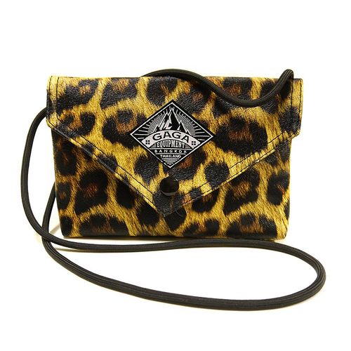 泰国潮牌gaga包mini bag单肩斜挎包包男女手机包零钱包豹纹小挎包