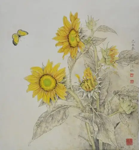 于汝旺工笔画小品选