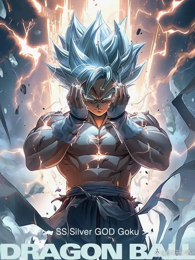 ai 绘画|龙珠壁纸 银色的极致-白神悟空11566