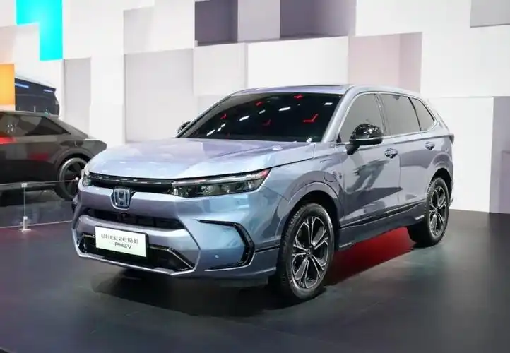 外观与燃油版略有差异全新广汽本田皓影插电混动版亮相广州车展