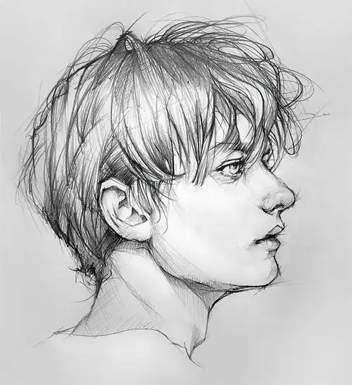 线条感超强的素描艺术!