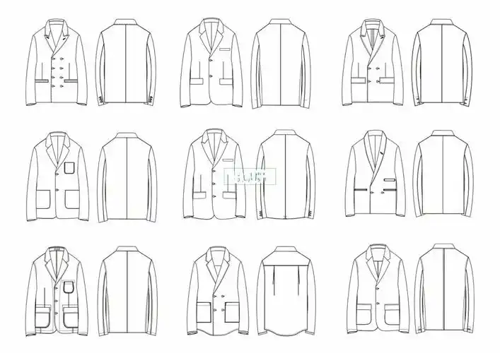 男士西装款式汇总